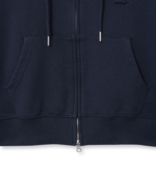 YALE(イェール)の「ウィメンズ Yロゴ クロップフードジップアップ_ネイビー(パーカー・レディース・その他・SMALL/MEDIUM)」の5枚目の写真