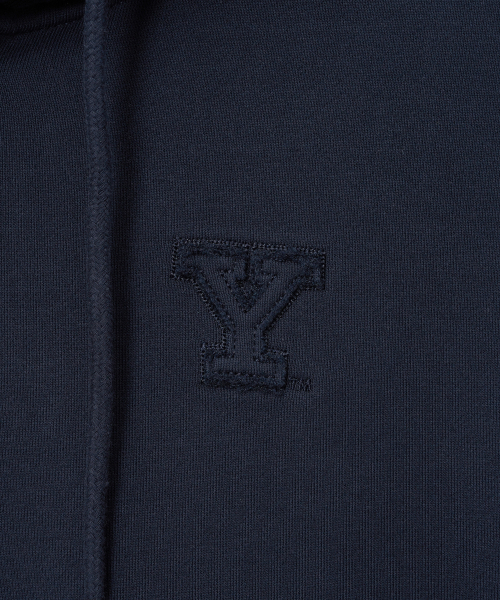 YALE(イェール)の「ウィメンズ Yロゴ クロップフードジップアップ_ネイビー(パーカー・レディース・その他・SMALL/MEDIUM)」の7枚目の写真