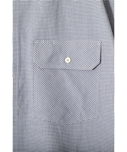 HORLISUN(ホーリーサン)の「Ophir Windowpane Check Pullover Shirt Blue(シャツ/ブラウス・レディース・その他・SMALL/MEDIUM/LARGE)」の3枚目の写真