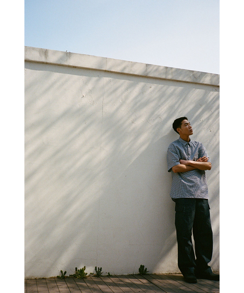 HORLISUN(ホーリーサン)の「Ophir Windowpane Check Pullover Shirt Blue(シャツ/ブラウス・レディース・その他・SMALL/MEDIUM/LARGE)」の4枚目の写真