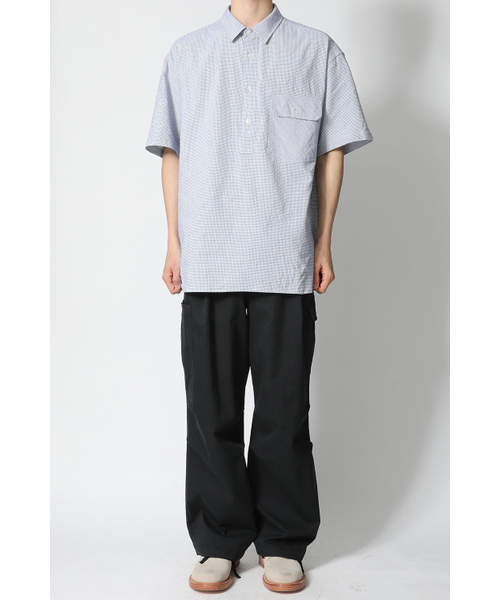 HORLISUN(ホーリーサン)の「Ophir Windowpane Check Pullover Shirt Blue(シャツ/ブラウス・レディース・その他・SMALL/MEDIUM/LARGE)」の5枚目の写真
