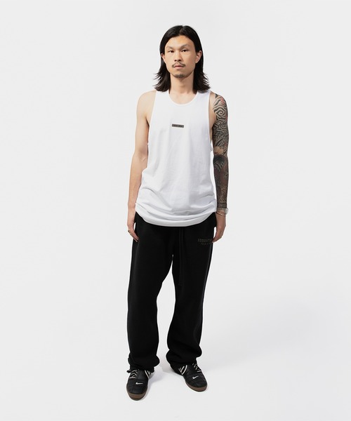 FOG ESSENTIALS（エフオージーエッセンシャルズ）の「ESSENTIALS Relaxed Fleece Sweatpant　エッセンシャルズ（スウェットパンツ・メンズ・ブラック系その他・MEDIUM/LARGE/SMALL）」の7枚目の写真