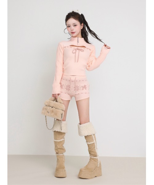 ノルディックニットショートパンツ（その他パンツ）｜Darich