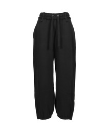 パンツ Black Coating Laceup Pants archive 00s 00s Archive Paint