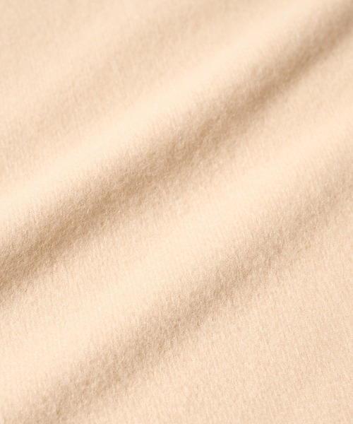 Johnstons of Elgin（ジョンストンズオブエルガン）の「【Johnstons】CASHMERE PLAIN WIDE SCARF（マフラー・レディース・その他1/ベージュ/その他2・FREE）」の6枚目の写真