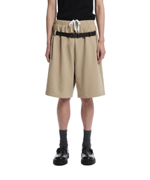 TRUNK PROJECT（トランクプロジェクト）の「Belted Lounge Shorts_Beige（その他パンツ・メンズ）」