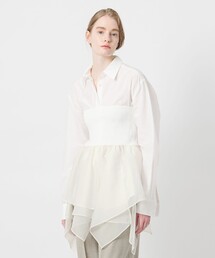 AEWEN MATOPH | ＜AEWEN MATOPH＞ラッフルミニスカート ベアトップ ‐ 2WAY ウォッシャブル ‐(スカート)