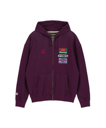 AFTERMATH（アフターマス）の「WAFFLE ZIP HOODIE (PURPLE)（パーカー）」