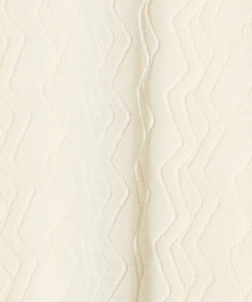 EMMEL REFINES（エメルリファインズ）の「＜EMMEL REFINES＞EM ナミナミ シアータート ルカットソー（Tシャツ/カットソー・レディース・ホワイト/ブラック・FREE）」の20枚目の写真