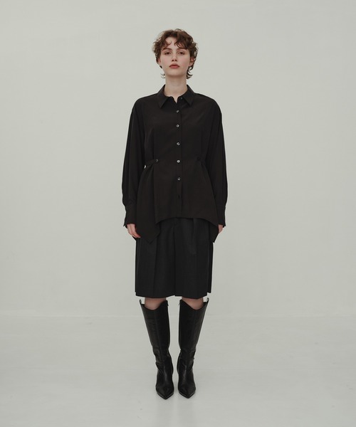 Wool Tuck Half Pants/ウールタックハーフパンツ/ショートパンツ