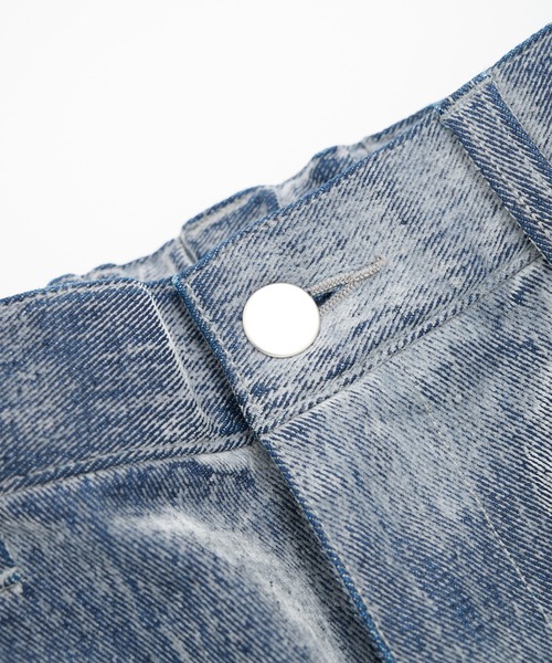 STUDIOUS（ステュディオス）の「【STUDIOUS】FLOCKY DENIM（デニムパンツ・メンズ・ホワイト/ブラウン/ダークブラウン・2/1）」の16枚目の写真