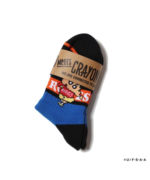RUDIE'S(ルーディーズ)の「RUDIE'S x CRAYON SHINCHAN SOCKS/ルーディーズ×クレヨンしんちゃん ソックス(ソックス/靴下・メンズ・ブルー/ホワイト・FREE)」の13枚目の写真