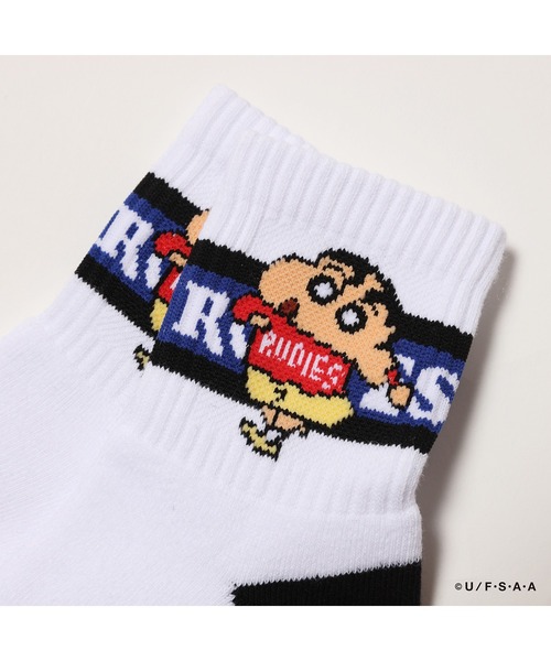 RUDIE'S(ルーディーズ)の「RUDIE'S x CRAYON SHINCHAN SOCKS/ルーディーズ×クレヨンしんちゃん ソックス(ソックス/靴下・メンズ・ブルー/ホワイト・FREE)」の3枚目の写真