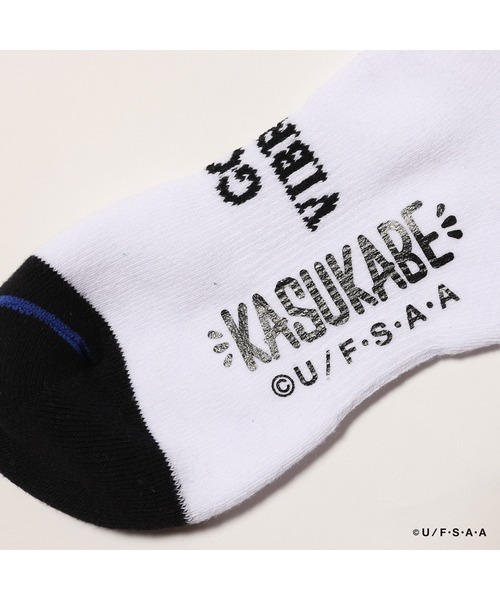 RUDIE'S(ルーディーズ)の「RUDIE'S x CRAYON SHINCHAN SOCKS/ルーディーズ×クレヨンしんちゃん ソックス(ソックス/靴下・メンズ・ブルー/ホワイト・FREE)」の4枚目の写真