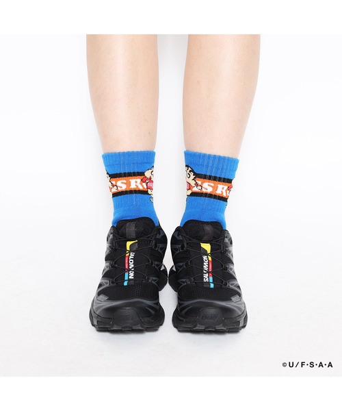 RUDIE'S(ルーディーズ)の「RUDIE'S x CRAYON SHINCHAN SOCKS/ルーディーズ×クレヨンしんちゃん ソックス(ソックス/靴下・メンズ・ブルー/ホワイト・FREE)」の16枚目の写真