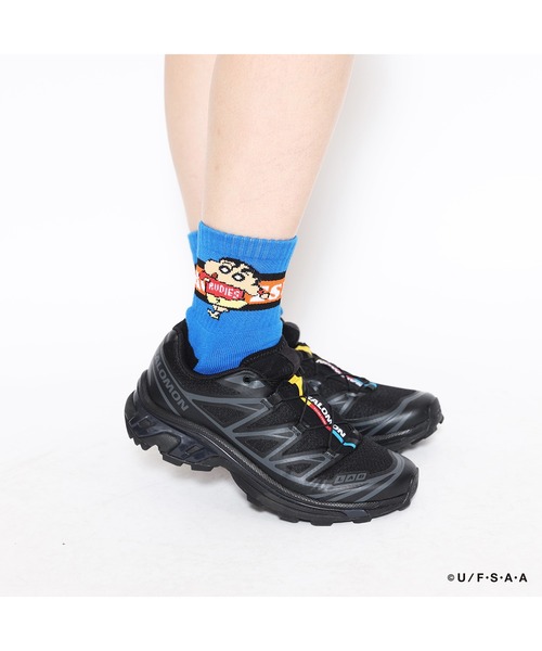 RUDIE'S(ルーディーズ)の「RUDIE'S x CRAYON SHINCHAN SOCKS/ルーディーズ×クレヨンしんちゃん ソックス(ソックス/靴下・メンズ・ブルー/ホワイト・FREE)」の14枚目の写真