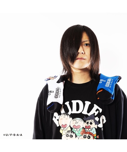 RUDIE'S(ルーディーズ)の「RUDIE'S x CRAYON SHINCHAN SOCKS/ルーディーズ×クレヨンしんちゃん ソックス(ソックス/靴下・メンズ・ブルー/ホワイト・FREE)」の18枚目の写真