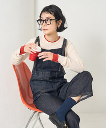 SOMETHING | SOMETHING × FREAK'S STORE/サムシング 別注 SLIM NARROW SALOPETTE/スリム ナロー サロペット(サロペット/オーバーオール)