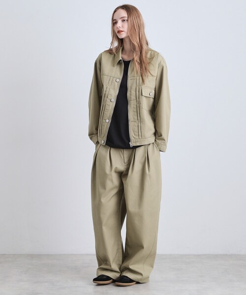 Dickies（ディッキーズ）の「【別注】Dickies バギーシルエットパンツ（その他パンツ・メンズ・ブラック/ベージュ・03/02）」の14枚目の写真