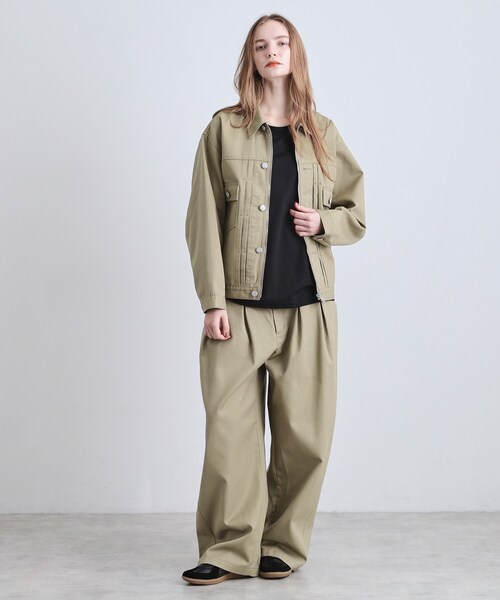 Dickies（ディッキーズ）の「【別注】Dickies バギーシルエットパンツ（その他パンツ・メンズ・ブラック/ベージュ・03/02）」の15枚目の写真