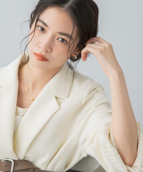 SENSE OF PLACE by URBAN RESEARCH(センスオブプレイスバイアーバンリサーチ)の「ワイドスリーブオーバージャケット(テーラードジャケット・レディース・アイボリー/ベージュ/チャコールグレー・ONE)」の17枚目の写真