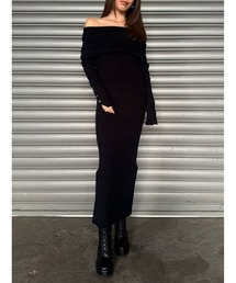 EGOIST（エゴイスト）の「2WAYロングニットワンピース（ワンピース）」