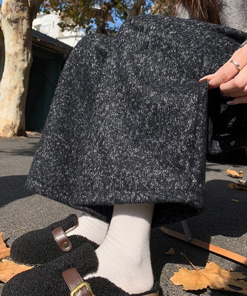 ONEP STAR(ワンピスター)の「裏起毛ワイドパンツ(その他パンツ・レディース・グレー/チャコールグレー・MEDIUM/X-LARGE/LARGE/SMALL)」の8枚目の写真