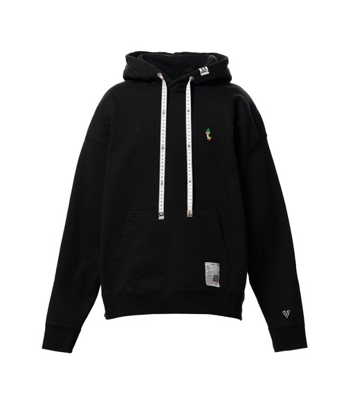 Maison MIHARA YASUHIRO(メゾンミハラヤスヒロ)の「Leon Embroidery Hoodie(スウェット・メンズ・グレー/パープル/ブラック・48/46)」の1枚目の写真