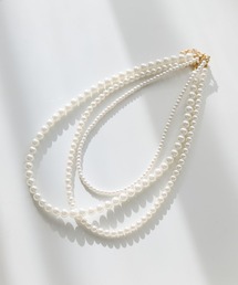 Andemiu（アンデミュウ）の「パール3連ネックレス641599（ネックレス）」