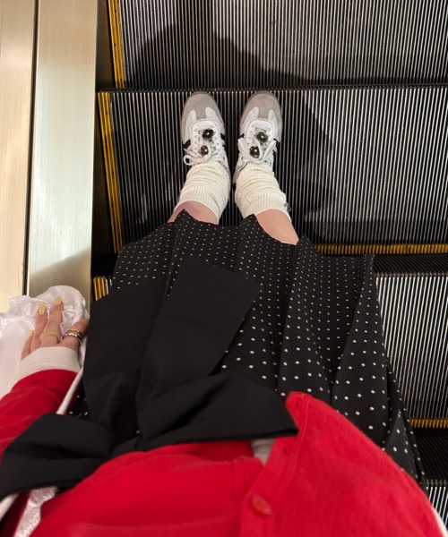 idem（イデム）の「big ribbon belt / ビッグリボンベルト（ベルト・レディース・グレー/ブラック・FREE）」の3枚目の写真