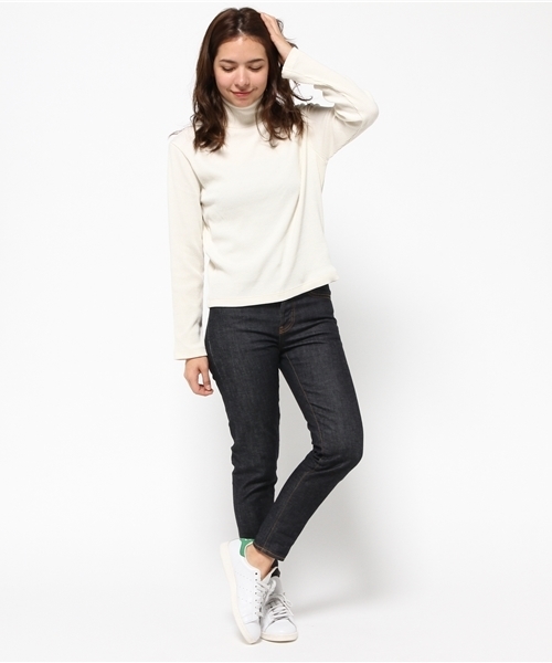 MOUSSY(マウジー)の「Turtle Neck tops(Tシャツ/カットソー・レディース・チャコールグレー/オフホワイト/イエロー系その他・FREE)」の7枚目の写真