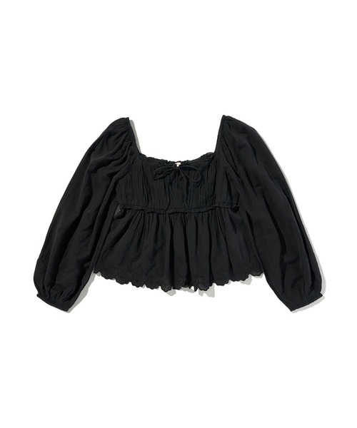 Levi's(リーバイス)の「Levi's/リーバイス BOHO ロングスリーブ ブラウス(シャツ/ブラウス・レディース・ブラック・M/S/XS)」の2枚目の写真