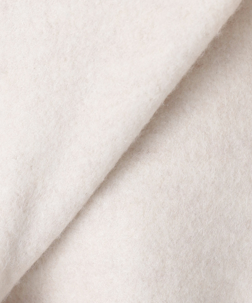 FRAMeWORK(フレームワーク)の「SOWER/ソウワー DHANI シルクコン フリースシャツジャケット(その他アウター・レディース・ライトグレー/アイボリー・FREE)」の14枚目の写真