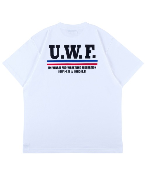 MEDICOM TOY(メディコムトイ)の「MLE U.W.F. T-SHIRTS THE WORLD GREATEST(Tシャツ/カットソー・メンズ・ブラック/ホワイト・MEDIUM/LARGE/X-LARGE)」の3枚目の写真