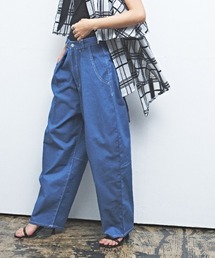 maarook（マルーク）の「ストレッチカラーデニムバレルシルエット大人パンツ（その他パンツ）」