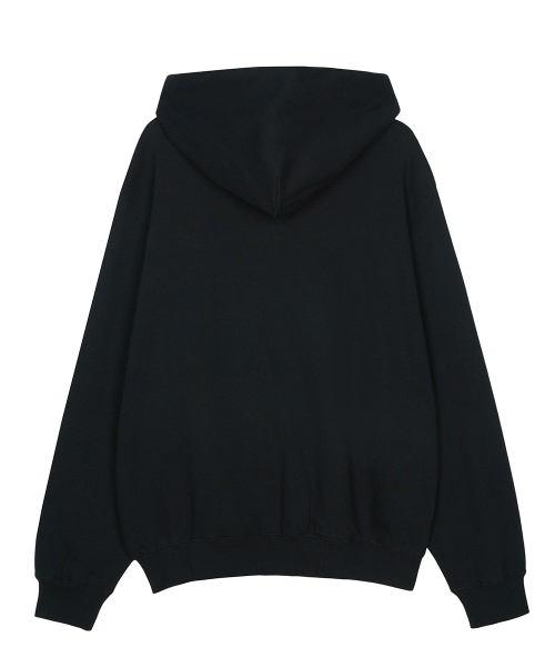 FDR(エフディーアール)の「Star Logo Applique Hood Zip-Up Black(パーカー・メンズ・その他・L/S/M)」の2枚目の写真