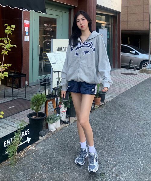 FDR(エフディーアール)の「Star Logo Applique Hood Zip-Up Black(パーカー・メンズ・その他・L/S/M)」の9枚目の写真