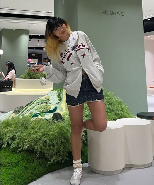 FDR(エフディーアール)の「Star Logo Applique Hood Zip-Up Black(パーカー・メンズ・その他・L/S/M)」の13枚目の写真