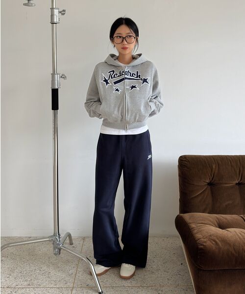 FDR(エフディーアール)の「Star Logo Applique Hood Zip-Up Black(パーカー・メンズ・その他・L/S/M)」の20枚目の写真