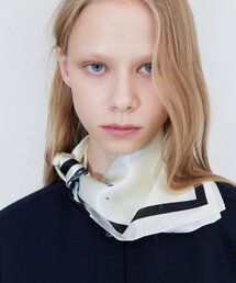 WNDERKAMMER（ブンダーカンマー）の「ワッフルスカーフ_ライトイエロー（バンダナ/スカーフ）」