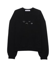 Heavycotton smile sweatshirt (3 Color)