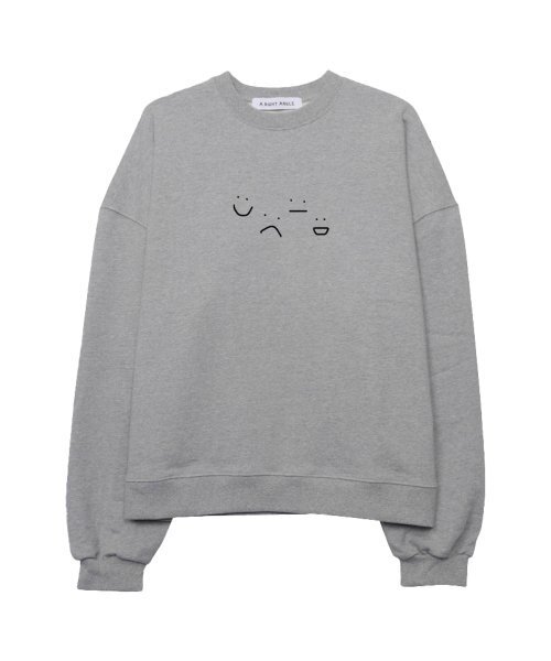 ARIGHTANGLE（アライトアングル）の「Heavycotton smile sweatshirt (3 Color)（スウェット・レディース・その他・FREE）」の3枚目の写真
