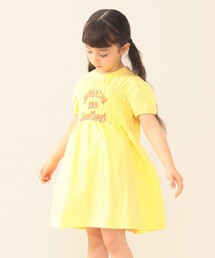 BEAMS mini | シャーリング カット ワンピース 2026SS（90～140cm）(ワンピース)