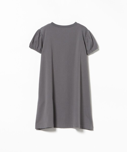 BEAMS mini(ビームスミニ)の「シャーリング カット ワンピース 2026SS(90~140cm)(ワンピース・キッズ・イエロー系その他4/チャコールグレー・140/130/120/110/100/90)」の5枚目の写真