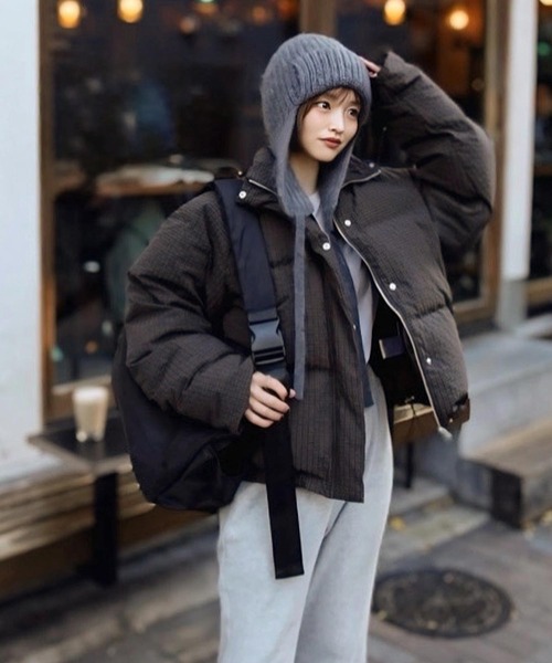 KOBE LETTUCE（コウベレタス）の「[ yuri.さんコラボ ] ナイロンショルダーバッグ（ショルダーバッグ・レディース・ブラウン/カーキブラウン/ブラック・F）」の4枚目の写真