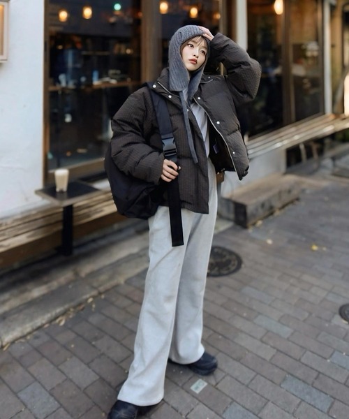 KOBE LETTUCE（コウベレタス）の「[ yuri.さんコラボ ] ナイロンショルダーバッグ（ショルダーバッグ・レディース・ブラウン/カーキブラウン/ブラック・F）」の5枚目の写真