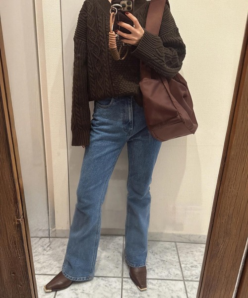 KOBE LETTUCE（コウベレタス）の「[ yuri.さんコラボ ] ナイロンショルダーバッグ（ショルダーバッグ・レディース・ブラウン/カーキブラウン/ブラック・F）」の7枚目の写真