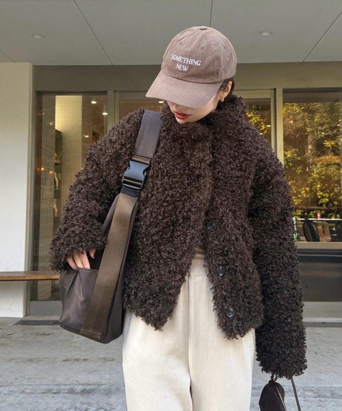 KOBE LETTUCE（コウベレタス）の「[ yuri.さんコラボ ] ナイロンショルダーバッグ（ショルダーバッグ・レディース・ブラウン/カーキブラウン/ブラック・F）」の10枚目の写真