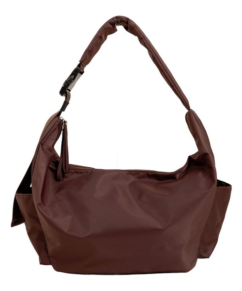 KOBE LETTUCE（コウベレタス）の「[ yuri.さんコラボ ] ナイロンショルダーバッグ（ショルダーバッグ・レディース・ブラウン/カーキブラウン/ブラック・F）」の22枚目の写真