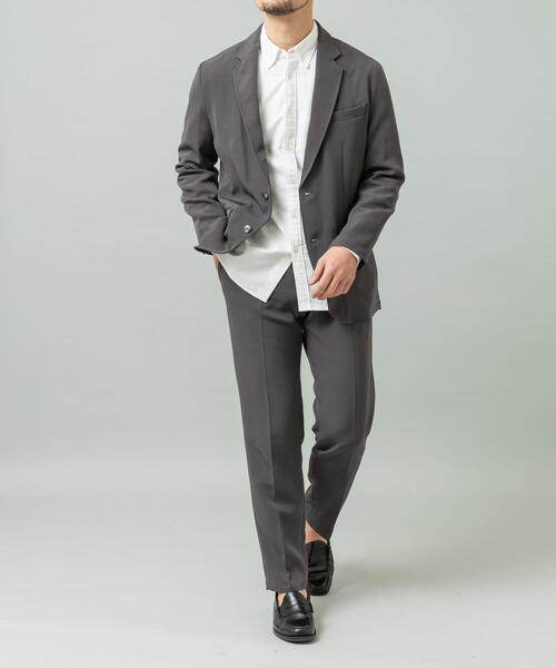 URBAN RESEARCH ROSSO MEN（アーバンリサーチロッソメン）の「『WEB限定』『イージーケア』ハイパフォーマンス快適セットアップ（セットアップ・メンズ・ブラック/チャコールグレー/ネイビー・SMALL/MEDIUM/LARGE/X-LARGE）」の3枚目の写真